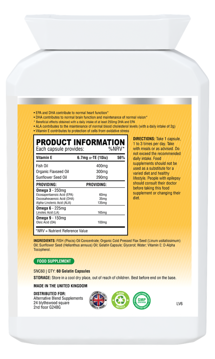 OMEGA 3-6-9 Oils