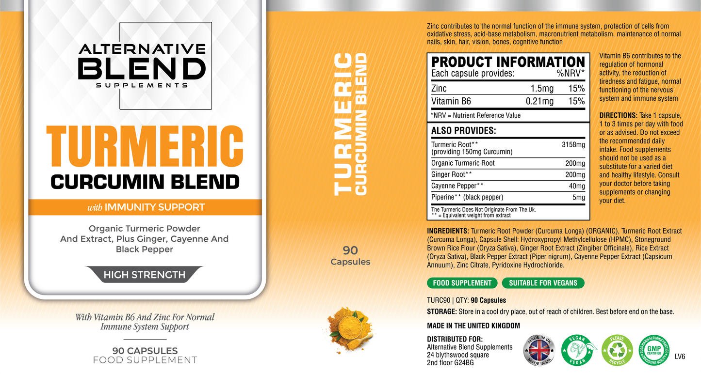 Turmeric Curcumin BLEND