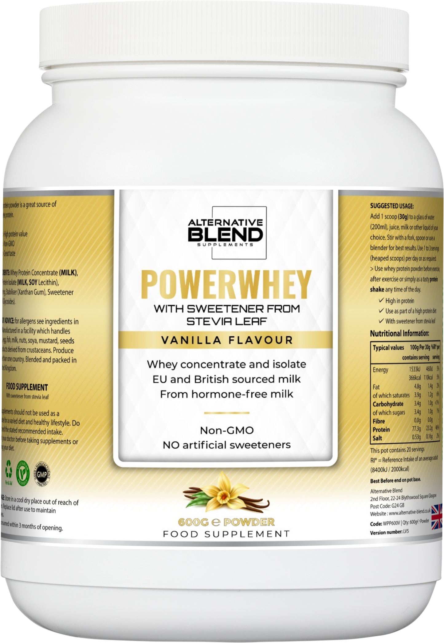PowerWhey (Vanilla)