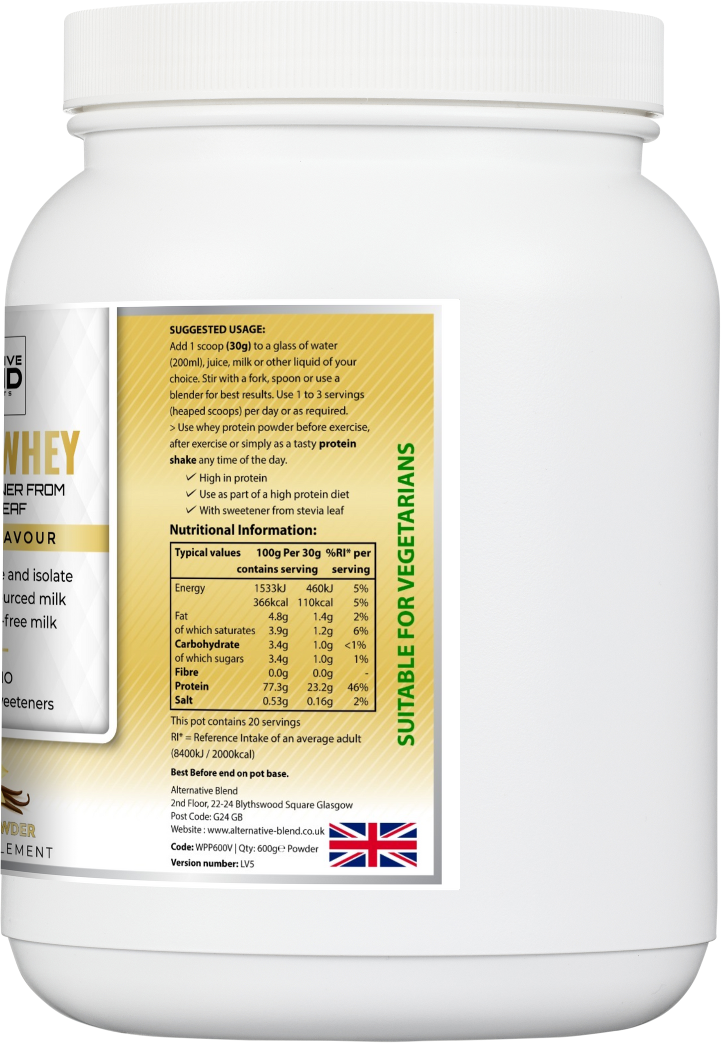 PowerWhey (Vanilla)